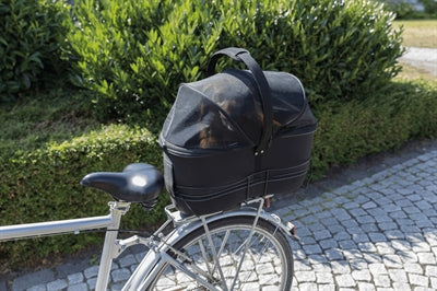 Trixie Bike Basket Rear Carrier Wide Black 60X29X49 Cm