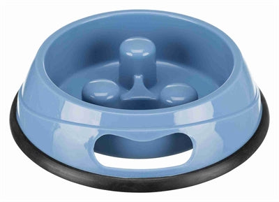 Trixie Slow Feed Food Bowl Plastic Anti-Slip Assorted
