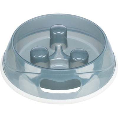 Trixie Slow Feed Food Bowl Plastic Anti-Slip Assorted