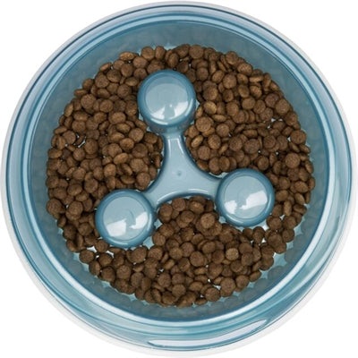 Trixie Slow Feed Food Bowl Plastic Anti-Slip Assorted