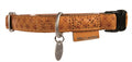 Macleather Collar Brown 45-70X2.5 Cm