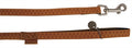 Macleather Loop Leash Brown