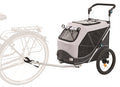 Trixie Foldable Dog Bike Trailer Grey