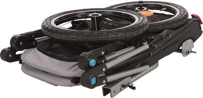 Trixie Foldable Dog Bike Trailer Grey