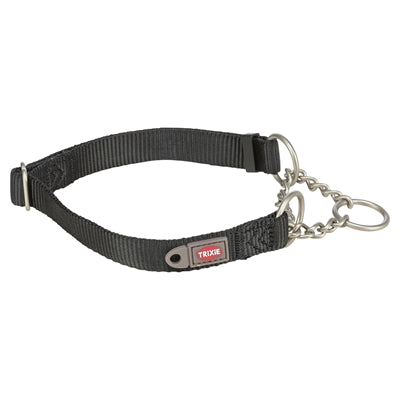 Trixie Dog Collar Premium Half-Slip Collar Black