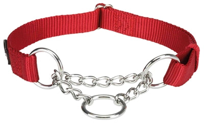 Trixie Dog Collar Premium Half-Slip Collar Red