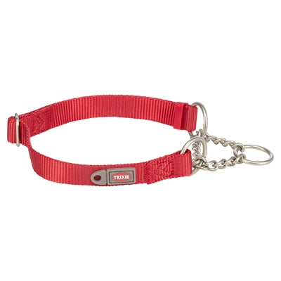 Trixie Dog Collar Premium Half-Slip Collar Red