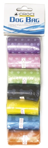 Croci Poop Bags With Print Assorted 14X20 Pc
