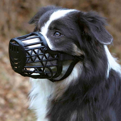 Trixie Plastic Muzzle Black