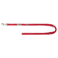 Trixie Dog Lead Premium Double-Stitched Adjustable Red