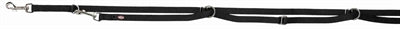 Trixie Dog Lead Premium Adjustable Black