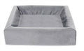 Bia Bed Royal Velvet Cover For Dog Bed Grey