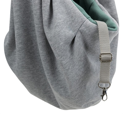 Trixie Junior Dog Bag Front Carrier Light Grey / Mint Green 22X20X60 Cm