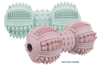 Trixie Junior Dumbbell Natural Rubber Assorted 9 Cm