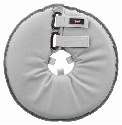 Trixie Protective Collar Foam Rubber Grey