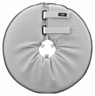 Trixie Protective Collar Foam Rubber Grey