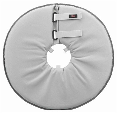 Trixie Protective Collar Foam Rubber Grey