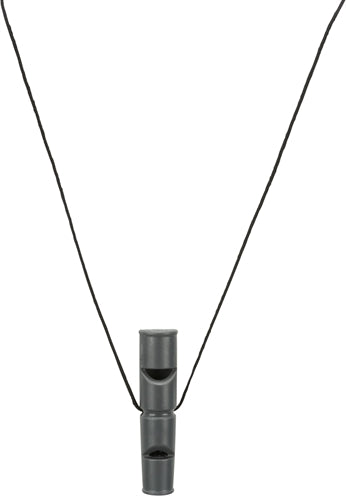 Trixie Dog Whistle Double Tone Plastic Assorted 7.5 Cm