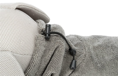 Trixie Dog Bathrobe Terry Cloth Grey
