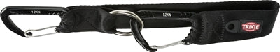 Trixie Car Seat Belt Loop Universal With Carabiner Hook Black 30X3,8 Cm