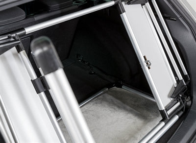 Trixie Trunk Gate Aluminium / Plastic Grey / Black 94-114X69 Cm