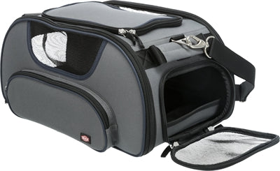 Trixie Dog Bag Aircraft Bag Wings Grey / Black 46X28X23 Cm
