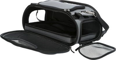 Trixie Dog Bag Aircraft Bag Wings Grey / Black 46X28X23 Cm