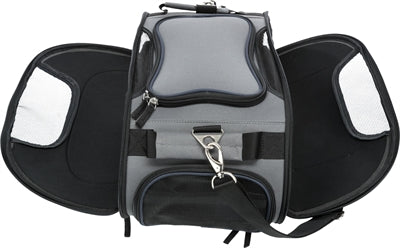 Trixie Dog Bag Aircraft Bag Wings Grey / Black 46X28X23 Cm