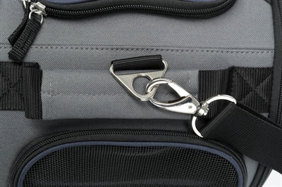 Trixie Dog Bag Aircraft Bag Wings Grey / Black 46X28X23 Cm