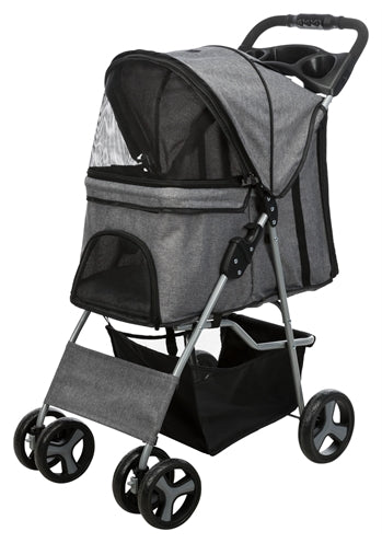 Trixie Dog Stroller Grey 47X80X100 Cm Up To 15 Kg