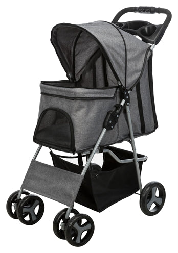 Trixie Dog Stroller Grey 47X80X100 Cm Up To 15 Kg
