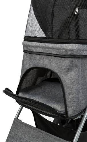 Trixie Dog Stroller Grey 47X80X100 Cm Up To 15 Kg