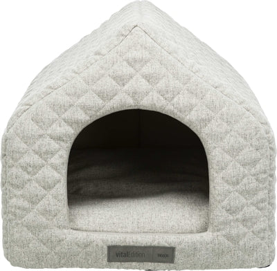 Trixie Dog Bed House Noah Vital Foam Rubber Light Grey