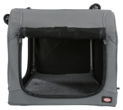 Trixie Soft Kennel Easy Travel Crate Grey