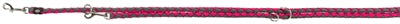 Trixie Dog Lead Cavo Adjustable Fuchsia / Grey