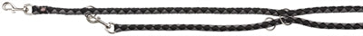Trixie Dog Lead Cavo Adjustable Black / Grey