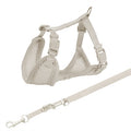Trixie Junior Puppy Harness Soft With Lead Light Grey 26-34X1 Cm  / 2 Mtr
