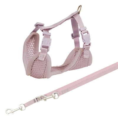 Trixie Junior Puppy Harness Soft With Lead Purple 26-34X1 Cm  / 2 Mtr