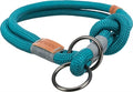 Trixie Dog Collar Be Nordic Half-Slip Petrol / Light Grey 55X1,3 Cm