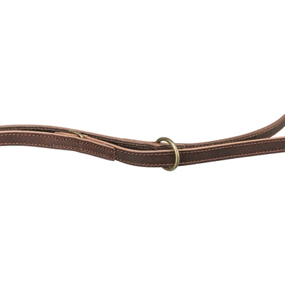 Trixie Dog Lead Rustic Adjustable Oiled Leather Dark Brown