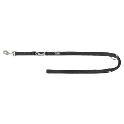 Trixie Dog Lead Premium Adjustable Double-Layer Black