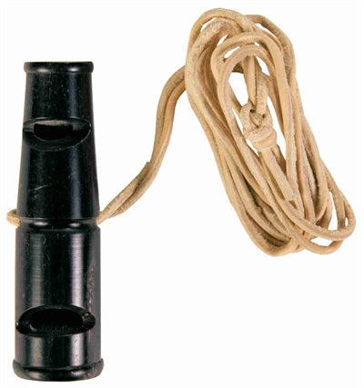 Trixie Double-Tone Whistle Buffalo Horn