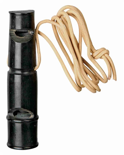 Trixie Double-Tone Whistle Buffalo Horn