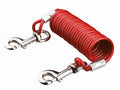 Trixie Tie-Out Lead With Spiral Cable Red 5 Mtr