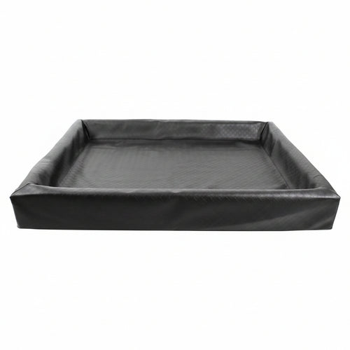 Bia Dog Bed Basket Original Square Black