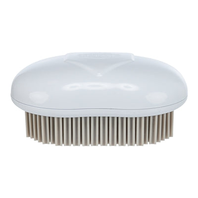 Trixie Textile Brush White / Grey 7X10 Cm