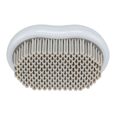 Trixie Textile Brush White / Grey 7X10 Cm