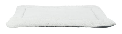 Trixie Dog Mat Farello White - Grey / Grey