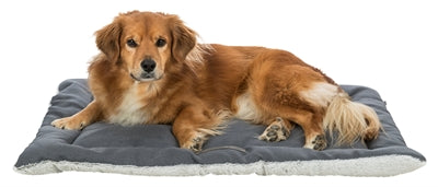 Trixie Dog Mat Farello White - Grey / Grey