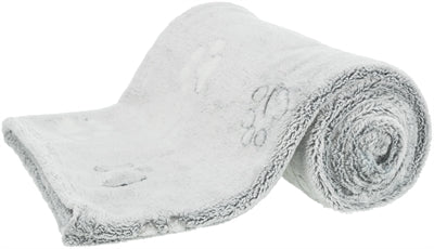 Trixie Dog Blanket Nando Softfleece Light Grey